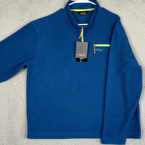 New orvis trout bum sweater - new,
