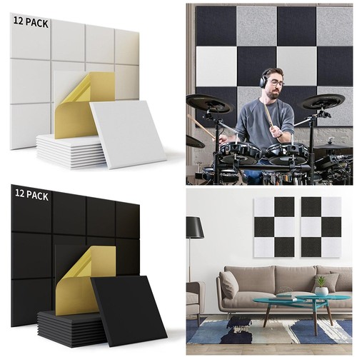 12x soundproof acoustic panel - acoustic,