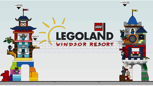 Legoland windsor resort - 2x,