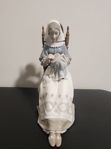 Lladro embroider sewing - lladro,