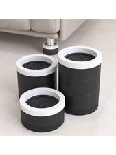 Heavy Duty Bed Chair Risers Feet Leg Lift Furniture Extra Raisers Non-Slip Pads