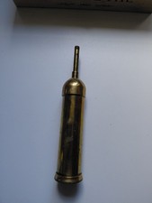 Vintage brass grease gun with