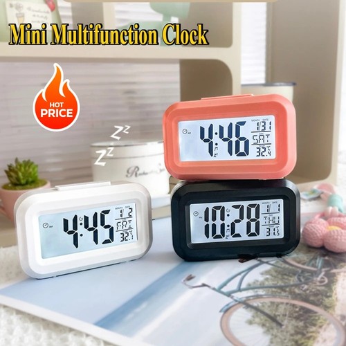 Digital led bedside snooze - led,
