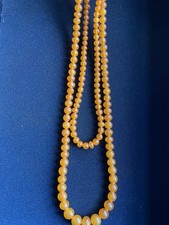 Baltic Butterscotch Amber Beaded Necklace