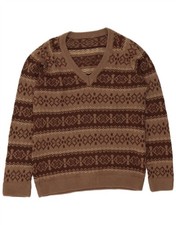 Vintage Mens V-Neck Jumper