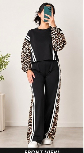 Women black leopard 2 - women’s, black/leopard