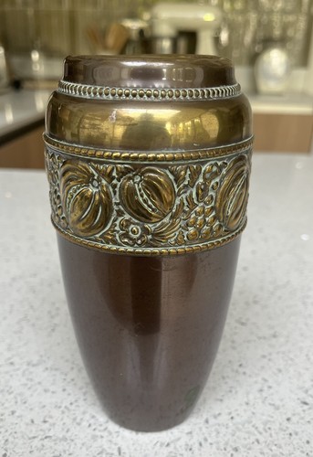 Vintage brass vase beldray - vintage,