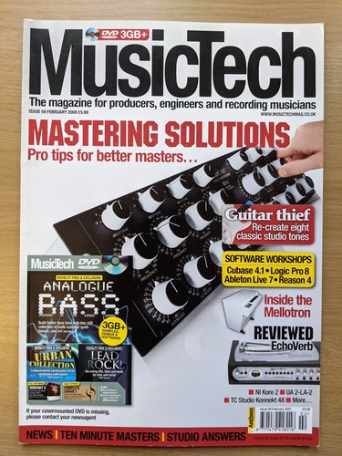 Music tech magazine - magazine, issue