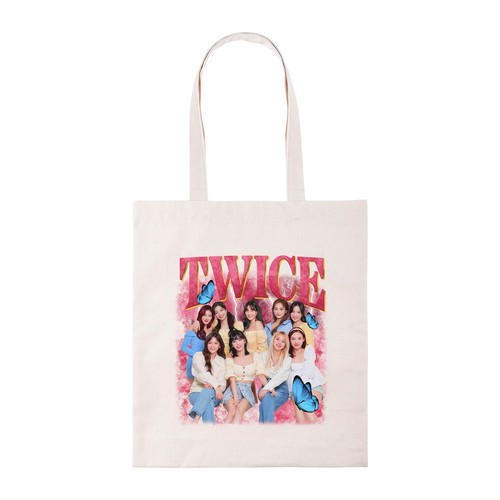 Vintage style twice tote bag - vintage,