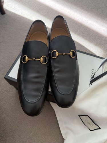 Gucci men black - black, leather