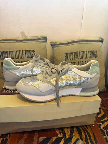 Geox glitter silver grey white - geox, silver/grey/white