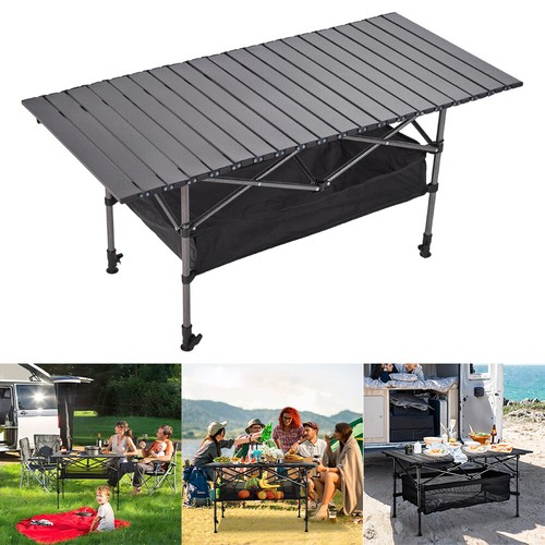 Folding camping table - folding,