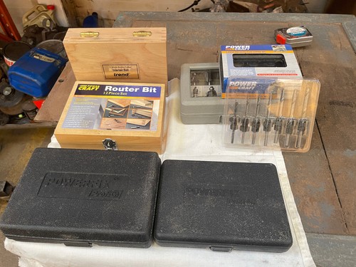 Job lot woodworking bits - job,
