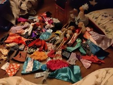 Big Bundle Of Dolls And Clothes Barbie Sized Steffi Love Vintage Dolls