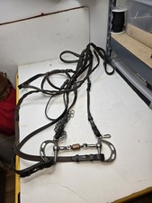 horse bridle with bit