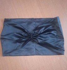 Navy black satin wedding bolero bridal jacket wrap Wedding