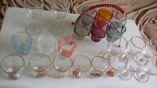 Lovely Vintage And Modern Glasses Various - Used - Good Condition - CHRISTMAS