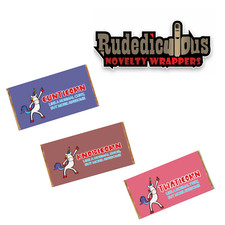 Rude Chocolate Bar Wrapper