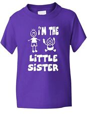 I'm The Little Sister Funny Kids T shirt Age 1-13