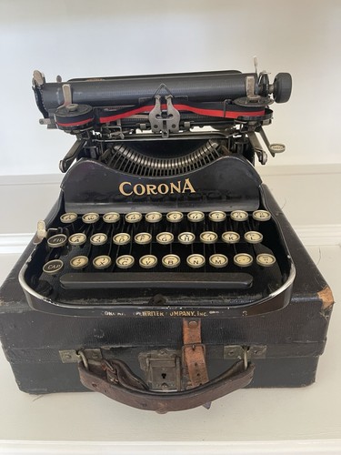 Antique corona typewrighter - antique,