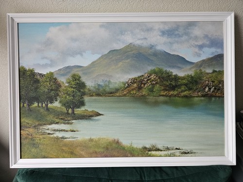 Painting gwilym hughes framed - painting, hughes?