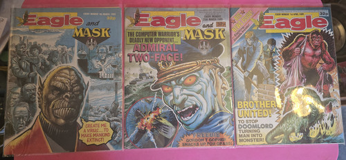 Eagle and mask comic - mask, bundle