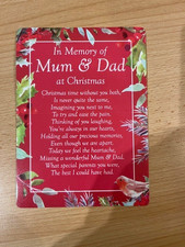 MUM & DAD Christmas Waterproof