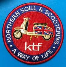 NORTHERN SOUL IRON ON PATCH -