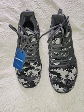 DONNAY KNIT TRAINERS CAMO GREY TRAINER SIZE 8 NEW