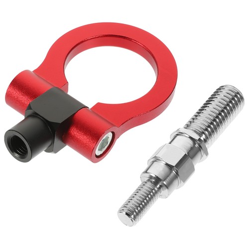 Car front bumper tow hook - front,