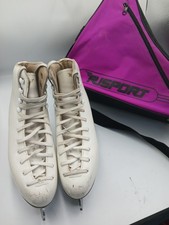 Risport Antea Size 6 Figure Ice Skates White Plus Bag