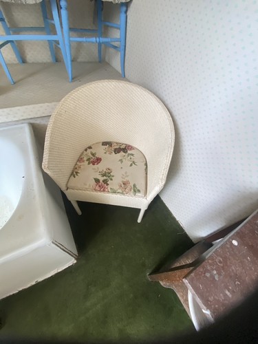 Antique ratan tub - ratan,