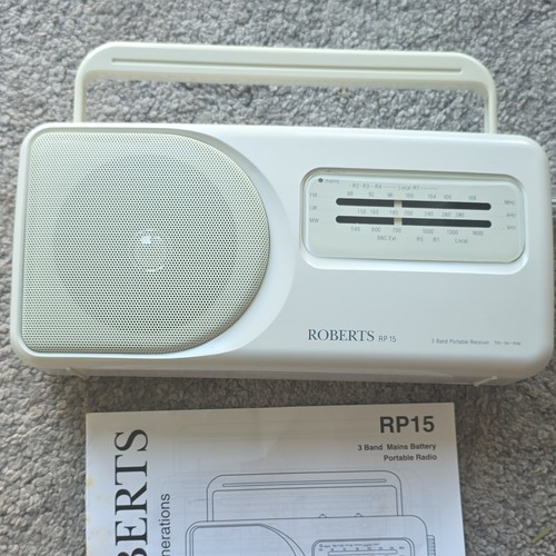 Roberts rp15 portable - roberts,