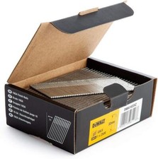DeWalt 16 Gauge Angled Galvanised 2nd Fix Brad Nails Box Of 2500