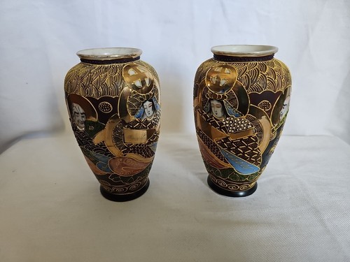 Pair 5cm signed antique - pair,