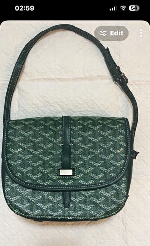 Goyard green leather - goyard,