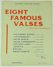 8 Famous Valses Piano Solo