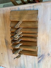 Good Set 8 Side Bead Moulding Planes by George Buck, London, 1862-1879