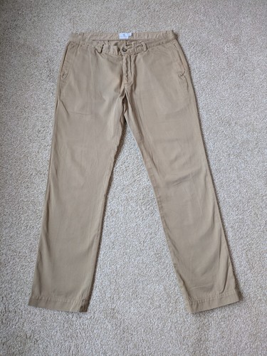 Sunspel men beige chino - beige,