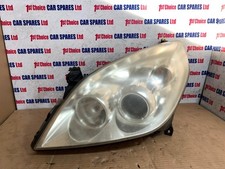 VAUXHALL VECTRA MK2 FL C 2007 PASSENGER SIDE CHROME HALOGEN HEAD LIGHT LAMP