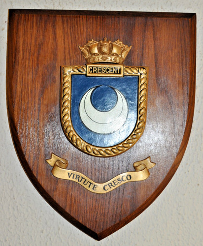 Large hms crescent wall - large,