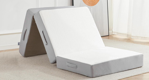 Lazyzizi folding mattress - mattress, 6"