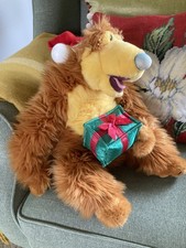 Big Bear in the Big Blue House Christmas Plush Disney 18” Jim Henson RARE Design