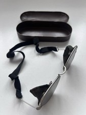 1930s Theodore Hamblin Full-Field Glacier Mountaineering Goggles + Case