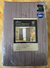 Florence Spot Jacquard Thermal Blackout Curtains Brown/Mocha Pencil Pleat 90x90"