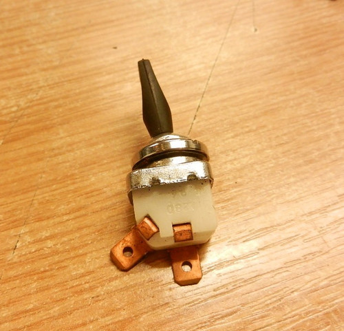 Vintage lucas chrome toggle - chrome,