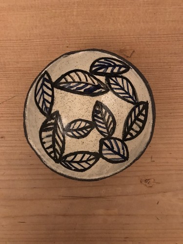 Hand crafted pottery - hand, bowl