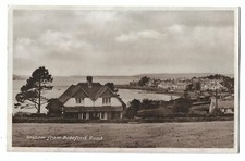 Instow from Bideford Road postcard Devon