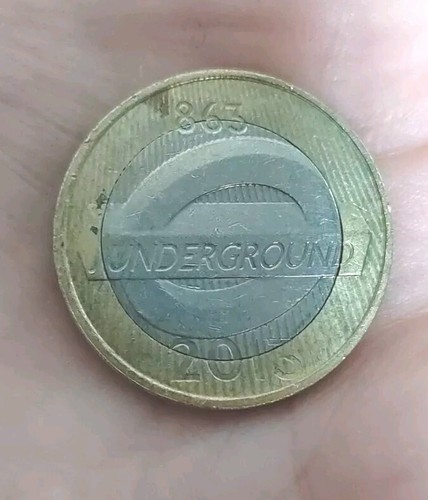 Coin two pound london - coin,
