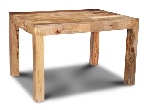 Solid mango wood - light, 120cm
